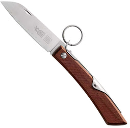 Robert Herder IBEX 80 – Zakmes – Carbonstaal – Pruimenhout handvat – Ratchet-Lock