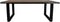 HSM Collection Eettafel Rechthoekig U-poot 200cm Walnoot Bruin Acaciahout/Metaal