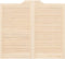 vidaXL - Draaideuren - louvre - design - 2-Paar - 90x80 - cm - massief - grenenhout