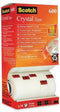 Plakband Scotch Crystal 600 19mmx33m transparant 12+2 gratis