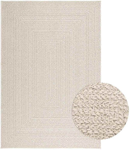 vidaXL - Vloerkleed - ZIZUR - room - binnen - en - buiten - 140x200 - cm - jute - look