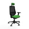 Bureaustoel Piqueras y Crespo D036G2W Groen