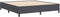 vidaXL - Bedbodem - Donkergrijs - 180x200 - cm - Korduroy - Stof