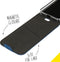 Accezz Flipcase - Geschikt voor iPhone SE (2022) / SE (2020) / 8 / 7 - Met pasjeshouder - Blauw