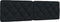 vidaXL - Hoofdbordkussen - 160 - cm - stof - zwart