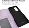 iMoshion Hoesje Geschikt voor Samsung Galaxy S20 FE Hoesje Met Pasjeshouder - iMoshion Design Bookcase smartphone - Paars / Purple Marble