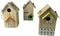 Synx Tools 3 stuks Vogelvoederhuisje Hout - Vogelhuisje set van 3 - Nestkastpakket - Vogelhuisje - Vogelartikelen - Vogels - Vogels accessoires - Vogelhuis