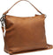 Leren Schoudertas Cognac Amelia