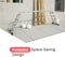RMBO Multifunctionele Vouwladder 4x4 - 13 standen - Max. hoogte 464 cm - Max. belasting 150 kg EN 131.6