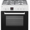 Etna FGV561WIT - Gas/Electro Fornuis - 4 Kookzones 65L Oven - Wit