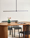 MAGARA - LED hanglamp - Zwart - Metaal