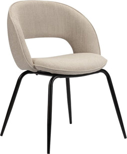 Pole to Pole - Rainbow stoel - Chenille - Beige