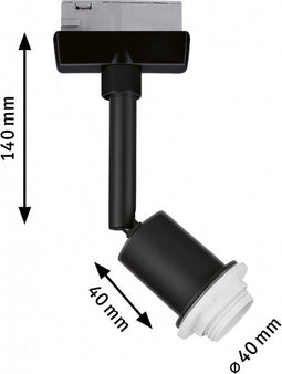 230V-railsysteem lamp Paulmann 96913 E14 N/A N/A