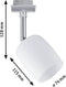230V-railsysteem lamp Paulmann Blossom 95337 G9 N/A Vermogen: 10 W N/A