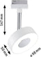 230V-railsysteem lamp Paulmann Circle 95272 LED vast ingebouwd N/A Vermogen: 5 W Warmwit N/A