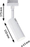 230V-railsysteem lamp Paulmann Tubo 95507 LED vast ingebouwd N/A Vermogen: 5 W Warmwit N/A