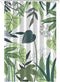 Loti Living Douchegordijn - Waterdicht - Schimmelbestendig - Jungle - 120 x 200 cm