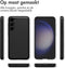 imoshion Hoesje Geschikt voor Samsung Galaxy S23 Plus Hoesje - Ruimte voor 2 pasjes - imoshion Backcover met pasjeshouder - Zwart