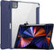 imoshion Tablet Hoes - Geschikt voor iPad Pro 12.9 (2022) / Pro 12.9 (2021) / Pro 12.9 (2020) / Pro 12.9 (2018) - Trifold Hardcase Bookcase - Donkerblauw