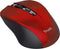 Trust Mydo - Draadloze muis - Stille knoppen - Rood