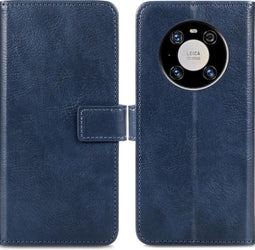 iMoshion Hoesje Geschikt voor Huawei Mate 40 Pro Hoesje Met Pasjeshouder - iMoshion Luxe Bookcase - Donkerblauw
