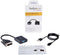 Startech DVI2VGAE - DVI-D naar VGA Adapter - 0,19 m - Zwart
