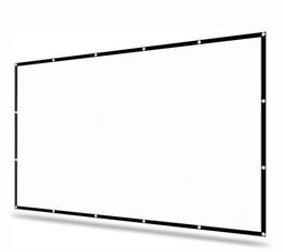 Iggual IGG318133 - Projectiescherm 100" - Opvouwbaar - Wit
