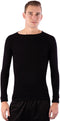 Avento Thermoshirt - Heren - Lange mouwen - Zwart - Maat L