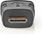 Nedis CVGB34907BK - HDMI micro naar HDMI adapter - Zwart