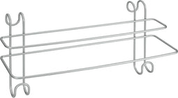 Metaltex - Handdoekrek radiator - Handdoekhaak - Handdoekhouder - Zilver - Ophangen zonder boren - 39 x 15 x 20 cm
