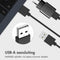 iMoshion USB-A oplaadkabel - Geschikt voor de Fitbit Versa 4 / Versa 3 / Sense 2 / Sense - Smartwatch Oplader - 0,5 meter