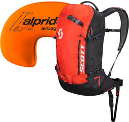 Scott Patrol E1 22 - Lawinerugzak - Alpride E1 Airbag - Oranje/Zwart