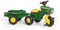 Rolly Toys Rolly MiniTrac - Driewieler - Traptractor met Aanhanger - Groen