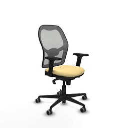 Piqueras y Crespo 2D036G0 - Gaming stoel - Hoogteverstelbaar met armleuning - Crème