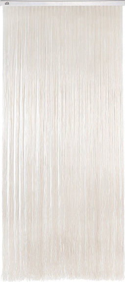 Livn Deurgordijn Lines - Vliegengordijn 90x230cm - Eenvoudig inkortbaar - Wit