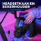 Trust Gaming GXT 710 Luminus Pro Gaming Bureau 120x60 met LED RGB, Gentegreerde 10 W Draadloze Oplader, 10 Kleurenmodi, Gamers Bureau met Bekerhouder en Headsethaak, voor Studie Werk Kan...