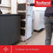 Toolland Stepix - Vouwladder 4 treden - Inklapbaar met hoge beugel en antislip - Metaal draagvermogen 150 kg