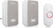 Byron DBY-22324 - Draadloze deurbelset - 150 meter bereik - Wit
