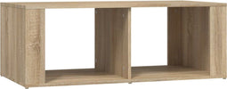 vidaXL - Salontafel - 100x50x36 - cm - bewerkt - hout - sonoma - eikenkleurig