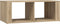 vidaXL - Salontafel - 100x50x36 - cm - bewerkt - hout - sonoma - eikenkleurig