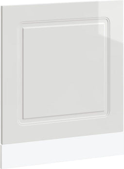 vidaXL - Vaatwaspaneel - Kalmar - 60x1,5x67 - cm - bewerkt - hout - hoogglans - wit