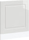 vidaXL - Vaatwaspaneel - Kalmar - 60x1,5x67 - cm - bewerkt - hout - hoogglans - wit
