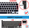 Lunso Geschikt voor MacBook Air 13 (M2/M3) / Air 15 (M2/M3) / Pro 14 / Pro 16 (M1/M2) - Keyboard Cover (EU) - Transparant