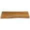 Tafelblad met natuurlijke rand 80x60x3,8 cm massief mangohout