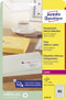Avery L7551-25 - Laseretiket - 38x21mm - 65 etiketten per vel (25 vel)