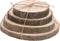 Boomschijf onderzetters - D14, D16, D18 en D20 cm - hout