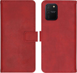 iMoshion Hoesje Geschikt voor Samsung Galaxy S10 Lite Hoesje Met Pasjeshouder - iMoshion Luxe Bookcase - Rood