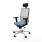 Bureaustoel Piqueras y Crespo 2D086G1 Hemelsblauw