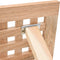vidaXL - Opvouwbare - Salontafel - 33x33x40,5 - cm - Massief - Hout - Walnoot