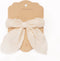 Mrs Ertha Scrunchies met strik - Vanilla